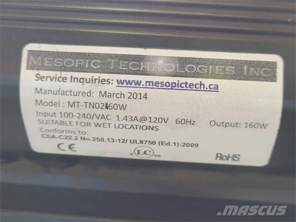  MESOPIC MT-TN02160W Andre komponenter