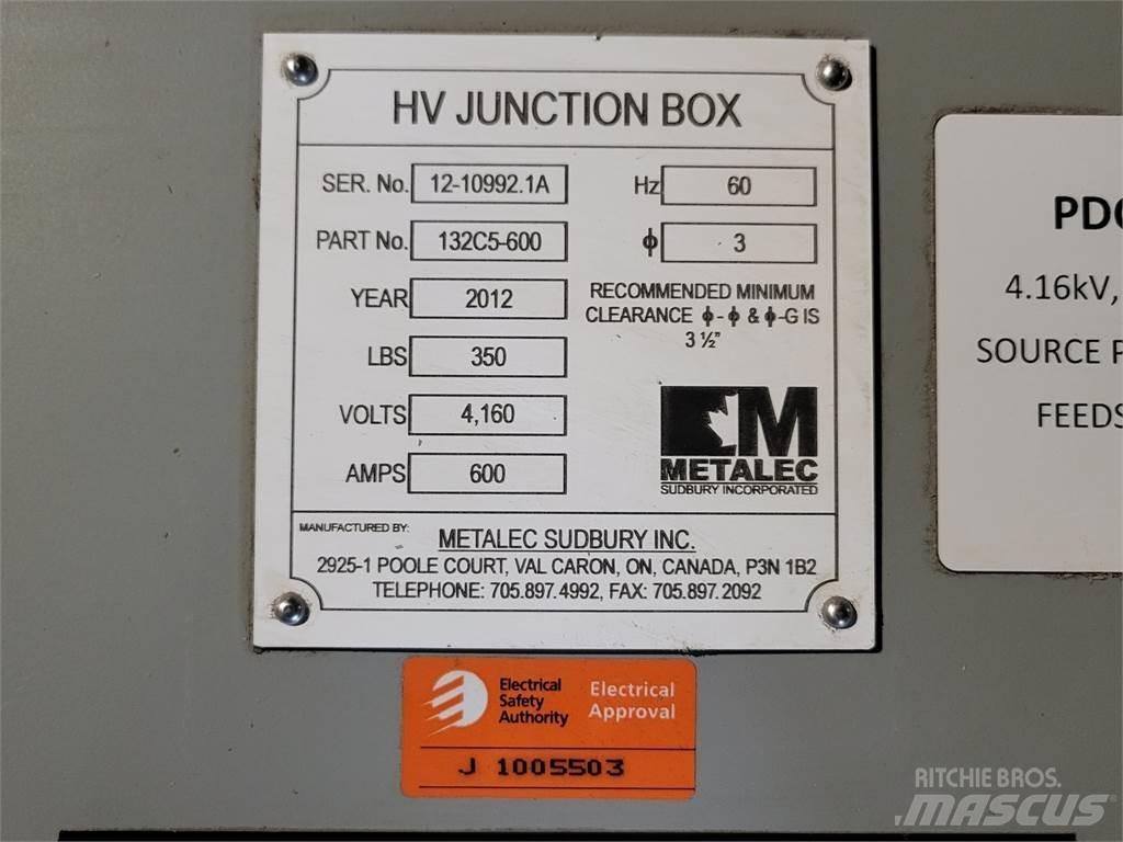  METALEC 132C5-600 Anlegg - Annet