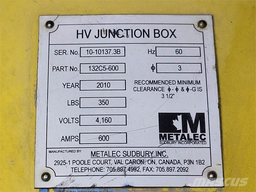  METALEC 132C5-600 Anlegg - Annet
