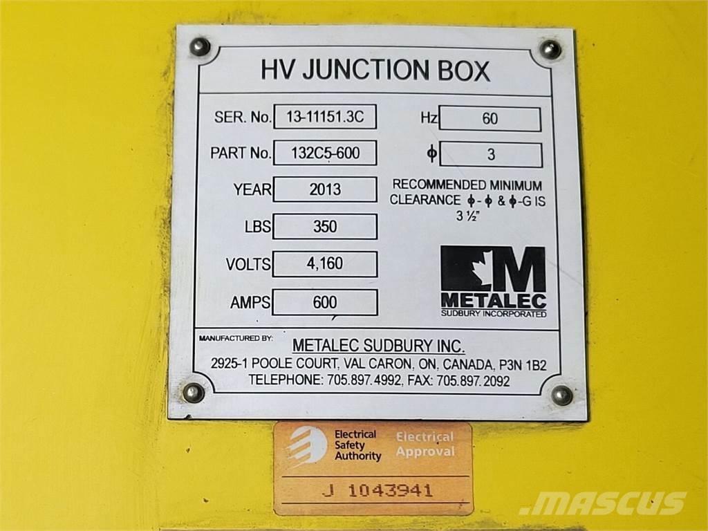  METALEC 132C5-600 Anlegg - Annet