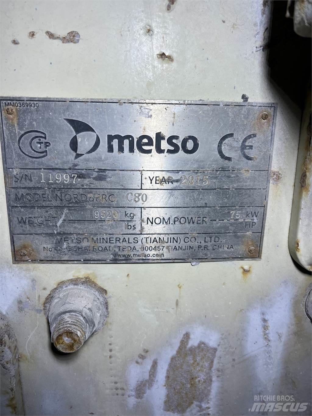 Metso C80 Knusere