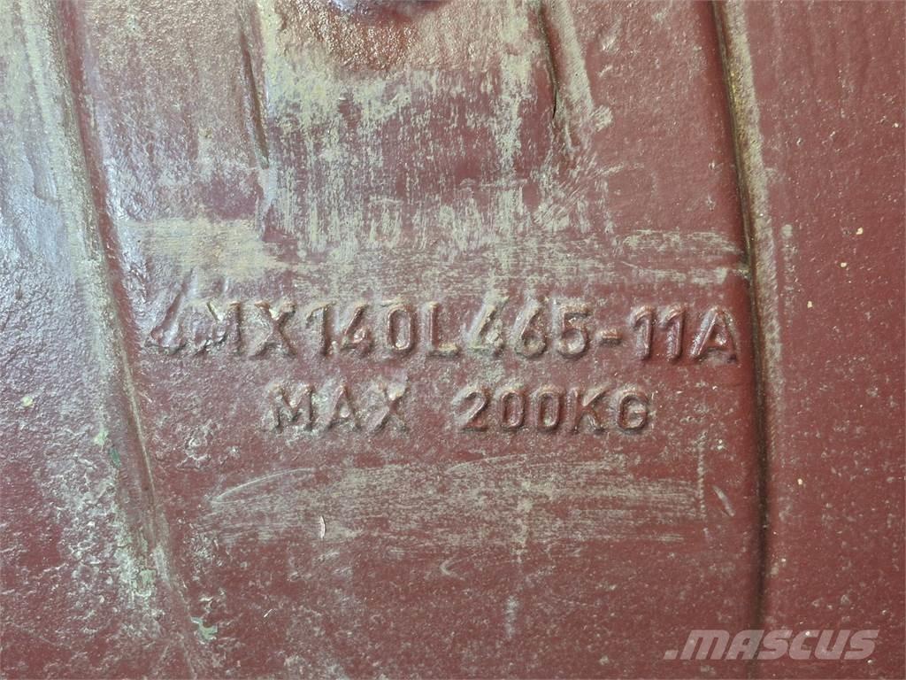 MTG 4MX140L465-11A Andre komponenter