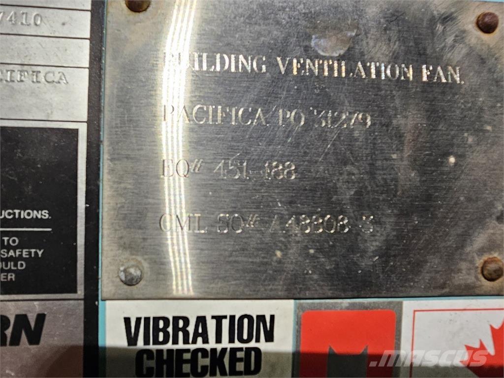  NORTHERN BLOWER 7410 Andre komponenter