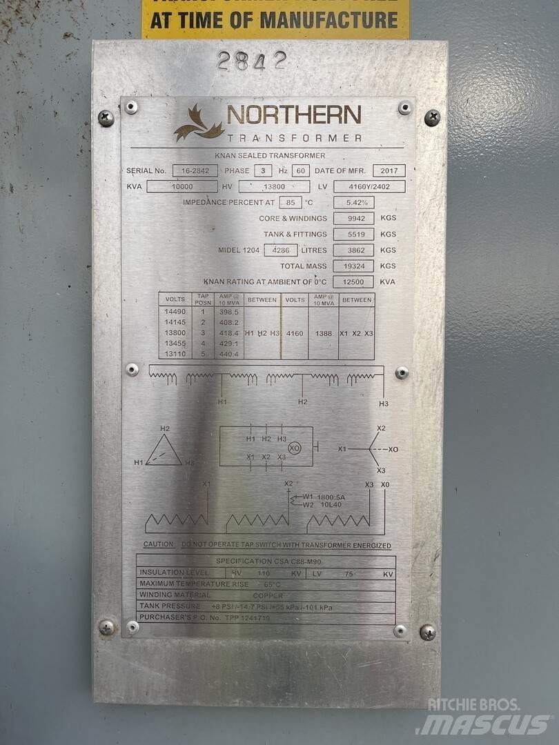  NORTHERN TRANSFORMER Anlegg - Annet