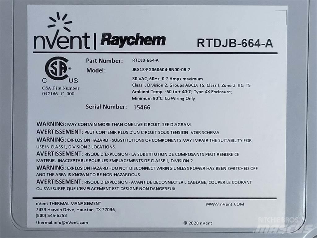  NVENT RTDJB-664-A Anlegg - Annet