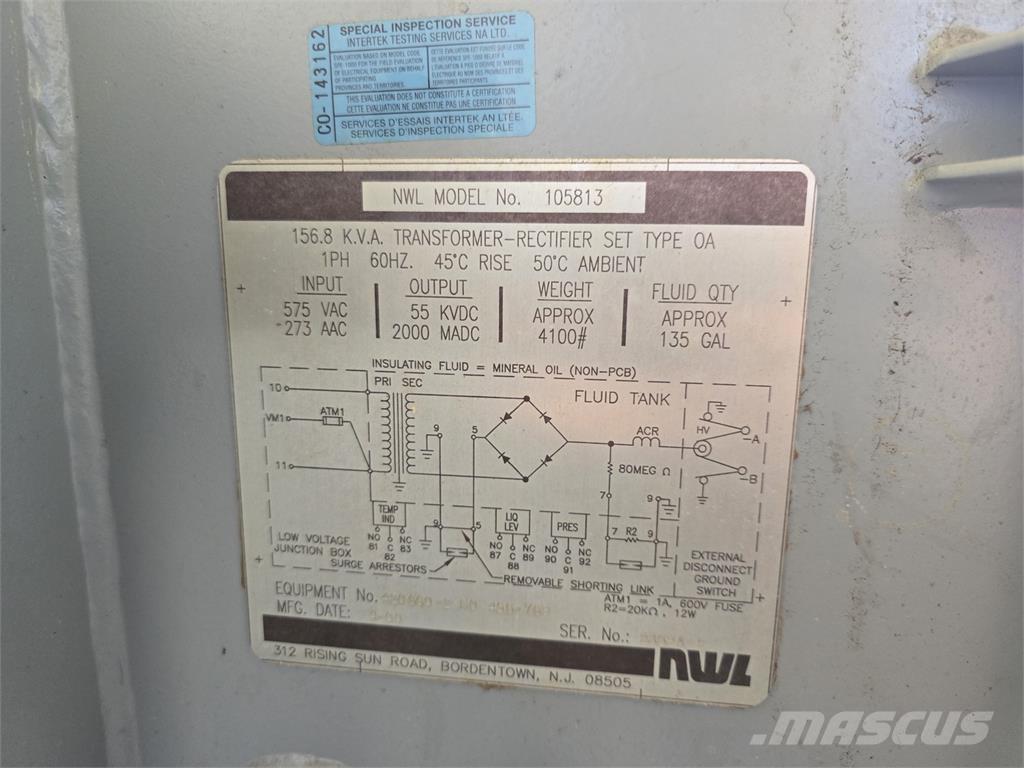  NWL 105813 Anlegg - Annet