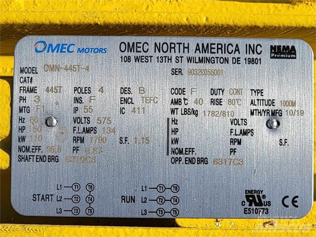  OMEC OMN-445T-4 Industrielle motorer