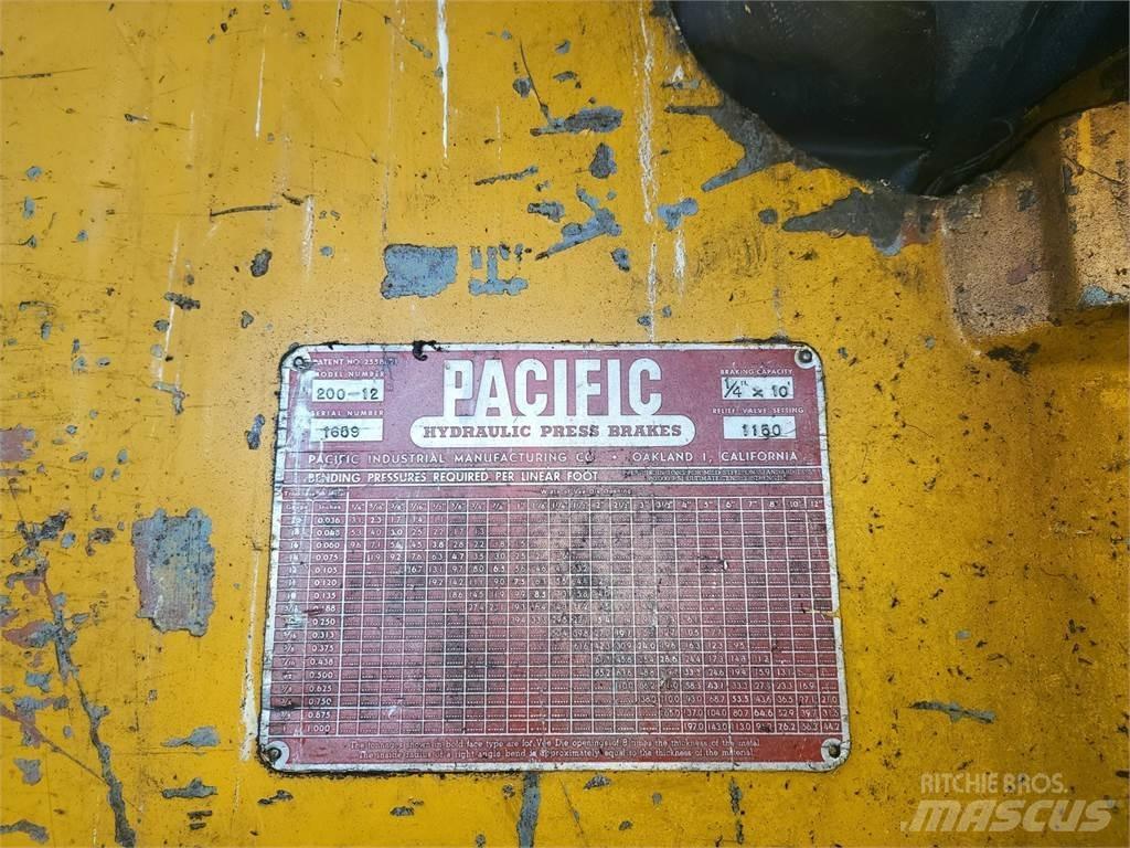 Pacific 200-12 Anlegg - Annet