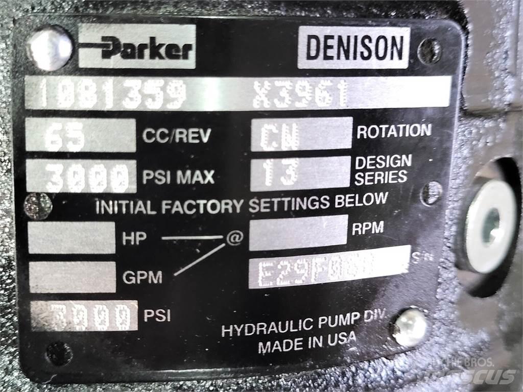 Parker 10B1359 X3961 Vannpumper