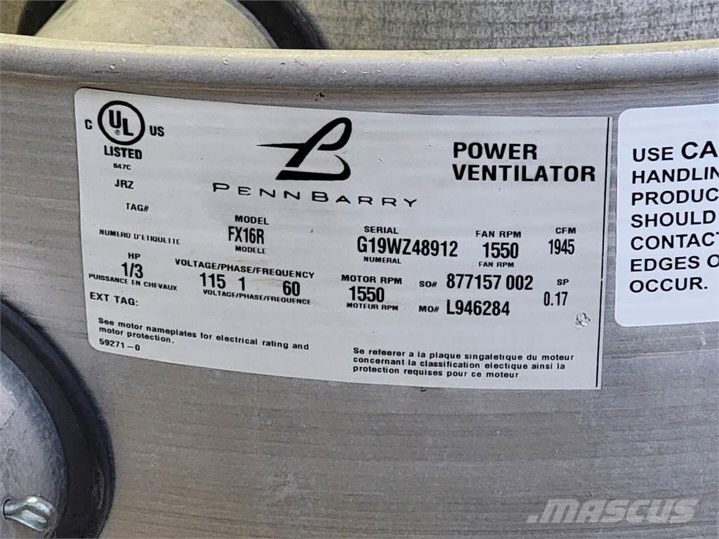  PENNBARRY FX16R Andre komponenter