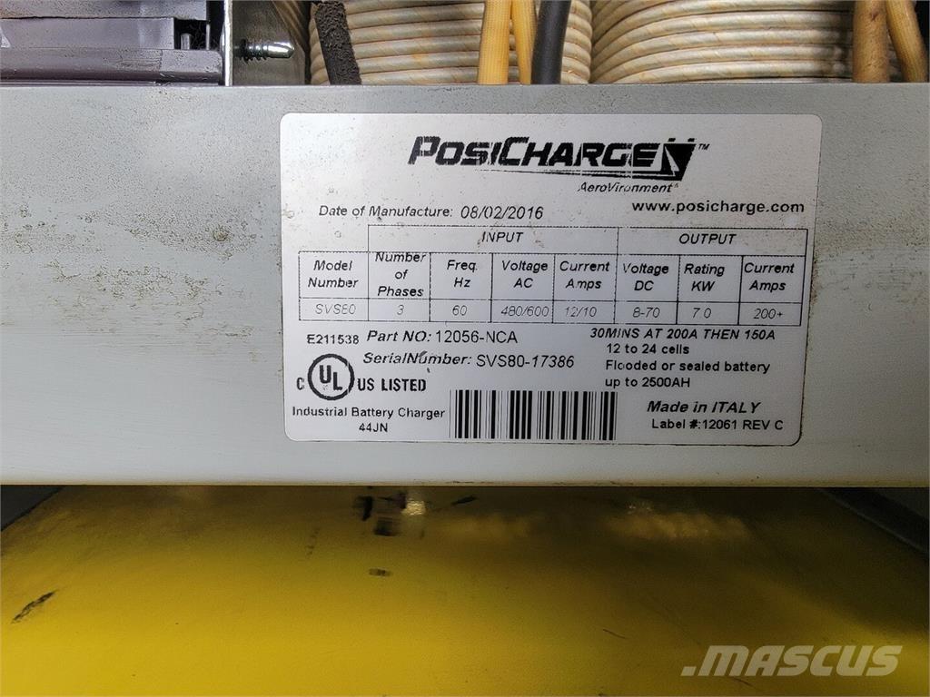  POSICHARGE SVS80 Batteriladere