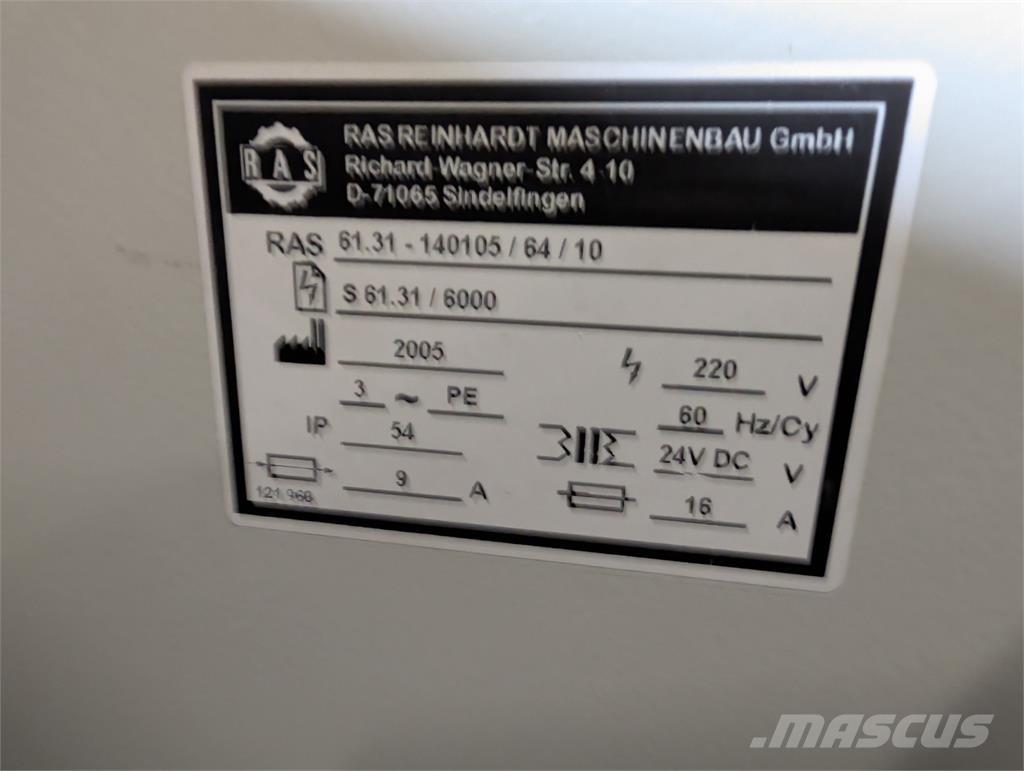  RAS 61.31 Anlegg - Annet