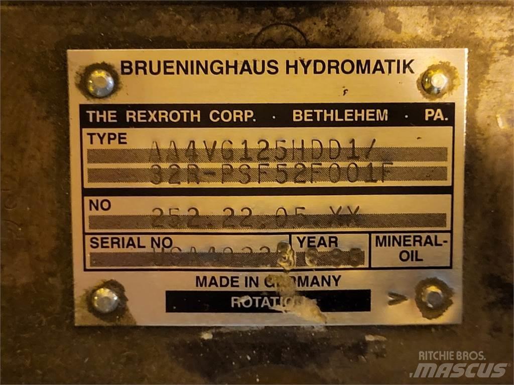 Rexroth A4VG125HDD1 Vannpumper