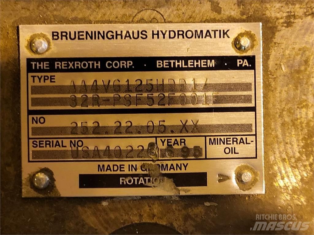 Rexroth A4VG125HDD1 Vannpumper