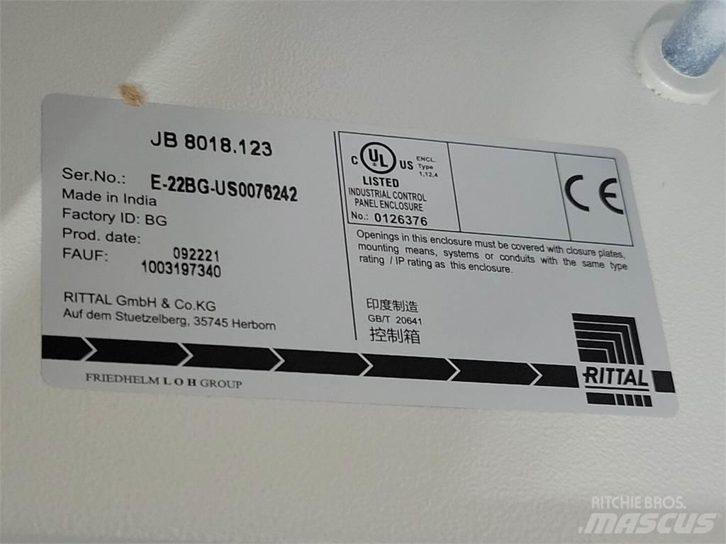  RITTAL JB8018.123 Anlegg - Annet
