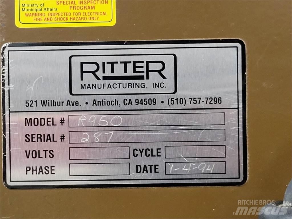 Ritter R950 Anlegg - Annet