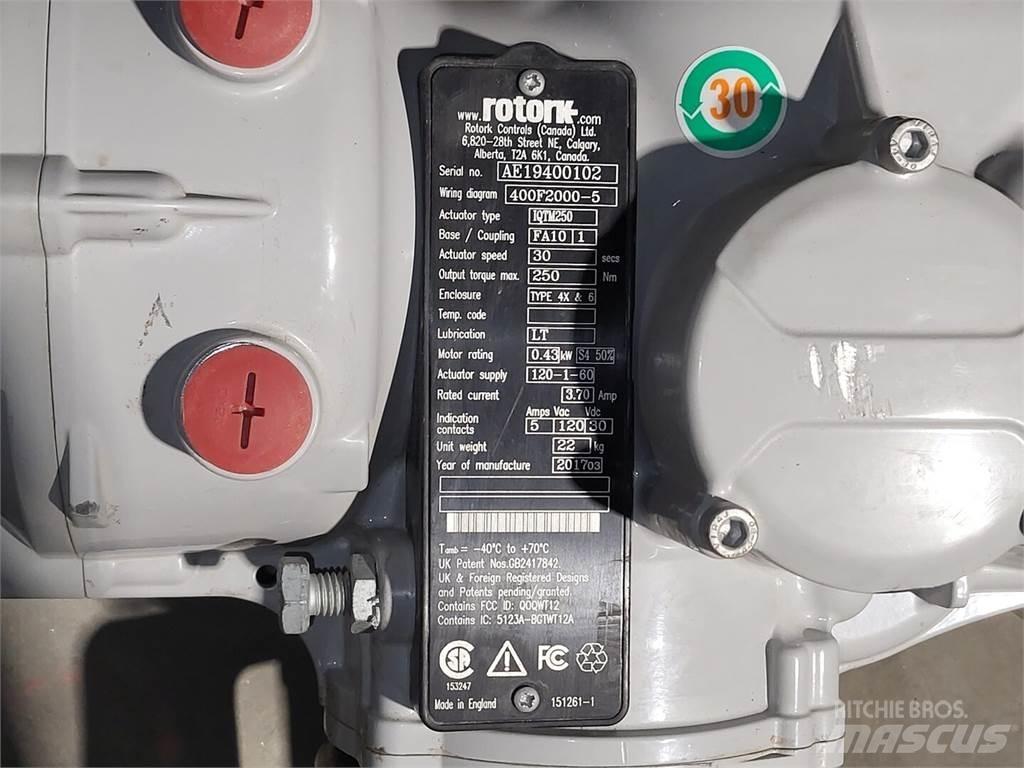  ROTORK IQTM250 Anlegg - Annet