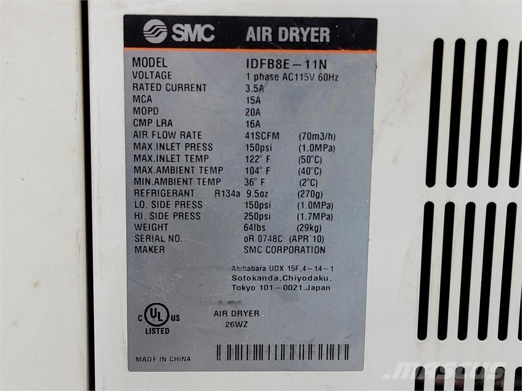  SCM IDFB8E-11N Lufttørker kompressorer