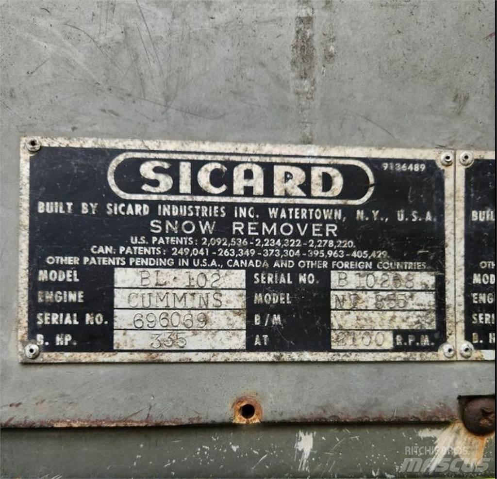 Sicard BL102 Andre komponenter