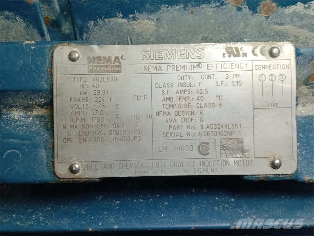 Siemens 1LA03244ES51 Industrielle motorer