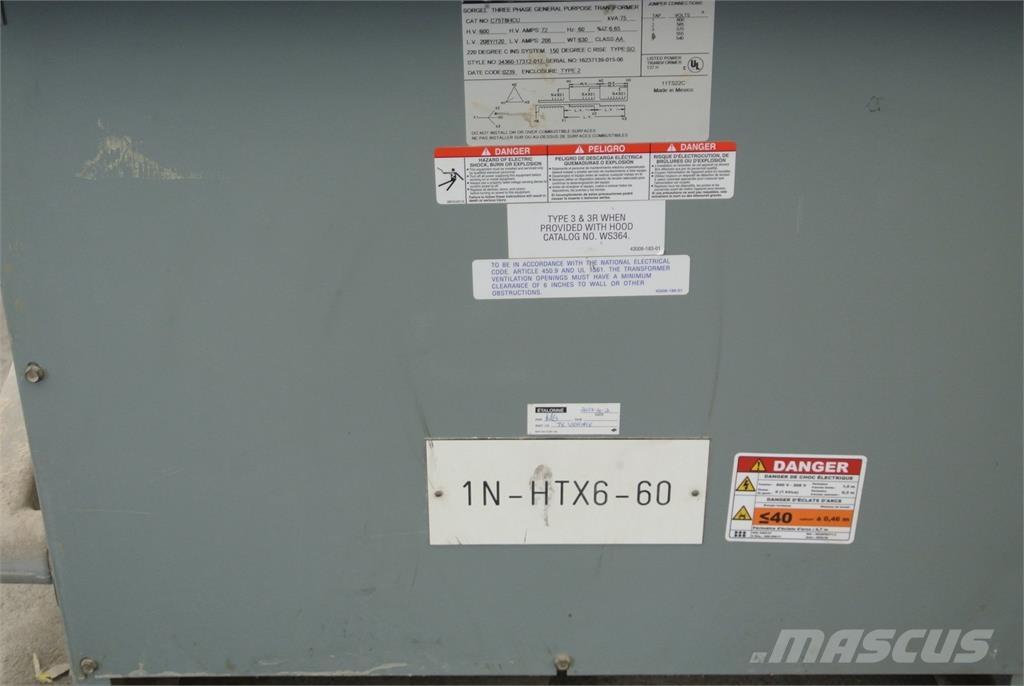  SQUARE D C75T8HCU Anlegg - Annet