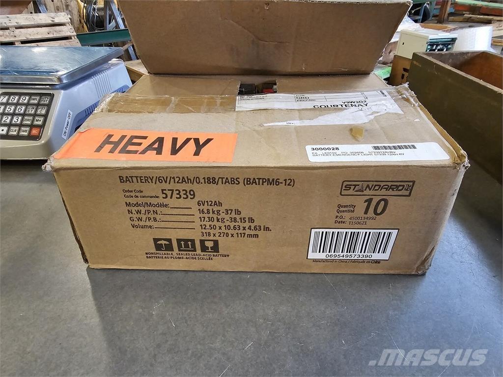  STANDARD BATPM6-12 Batterier