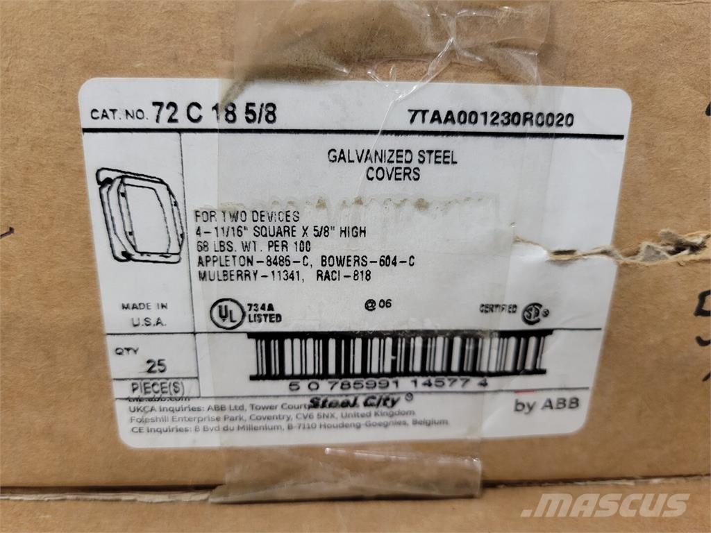  STEEL CITY 72C18 5/8 Anlegg - Annet