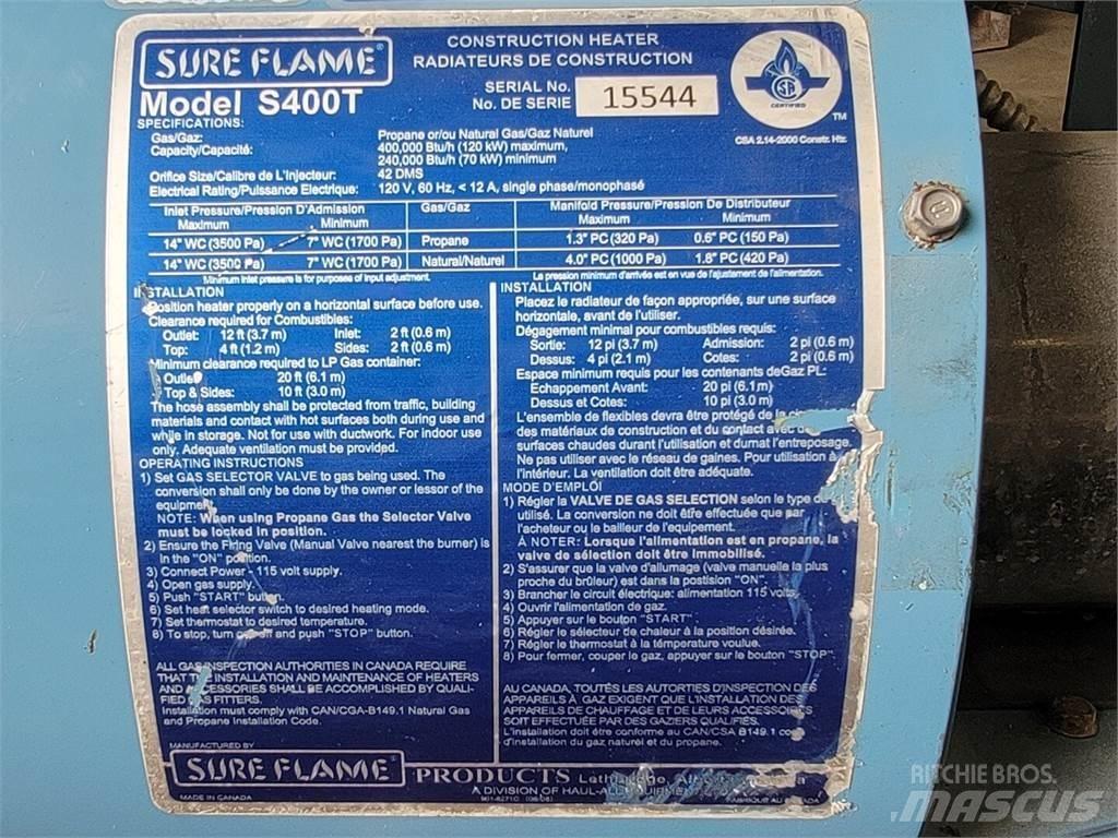  SURE FLAME S400T Varme og tining utstyr