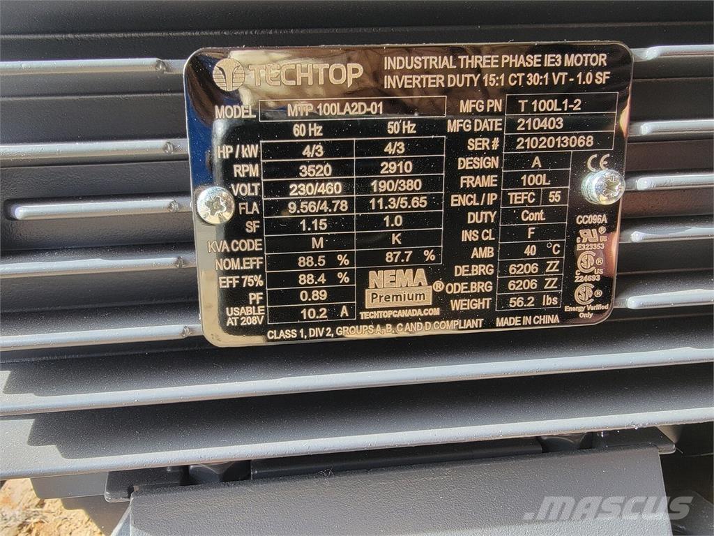 TECHTOP MTP100LA2D-01 Industrielle motorer