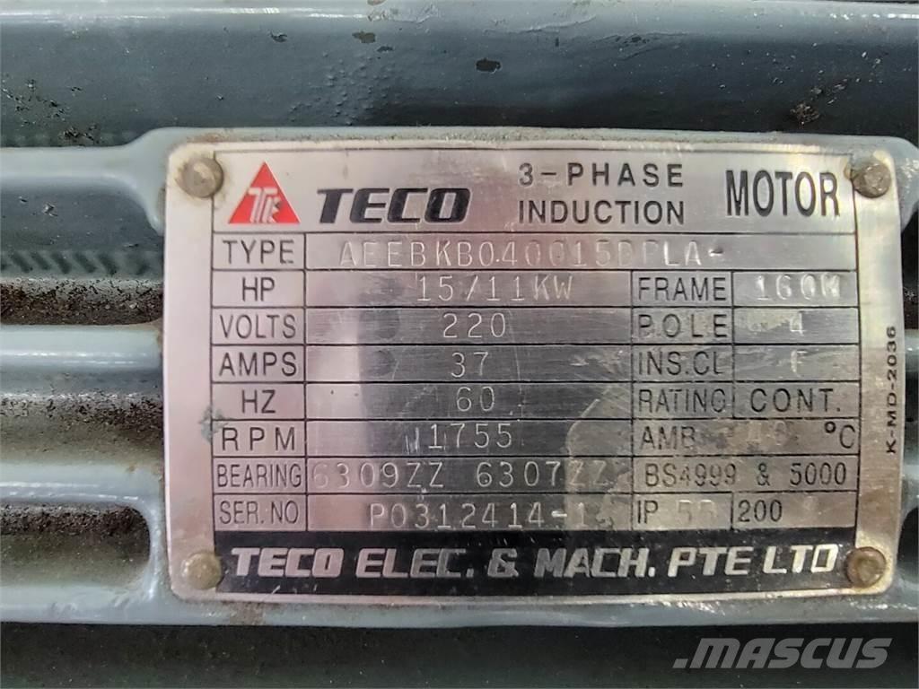  TECO Industrielle motorer