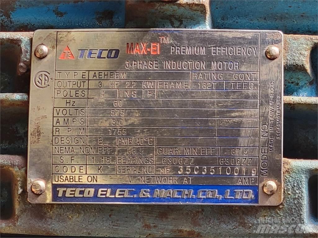  TECO AEHEBM Industrielle motorer