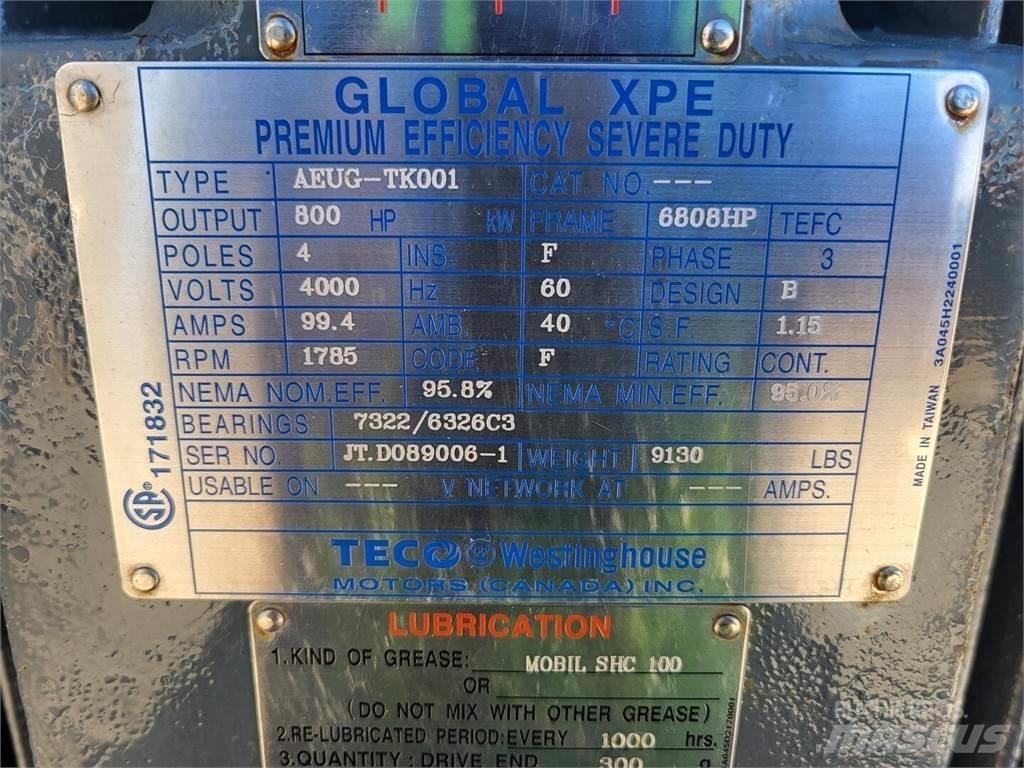  TECO AEUG-TK001 Industrielle motorer