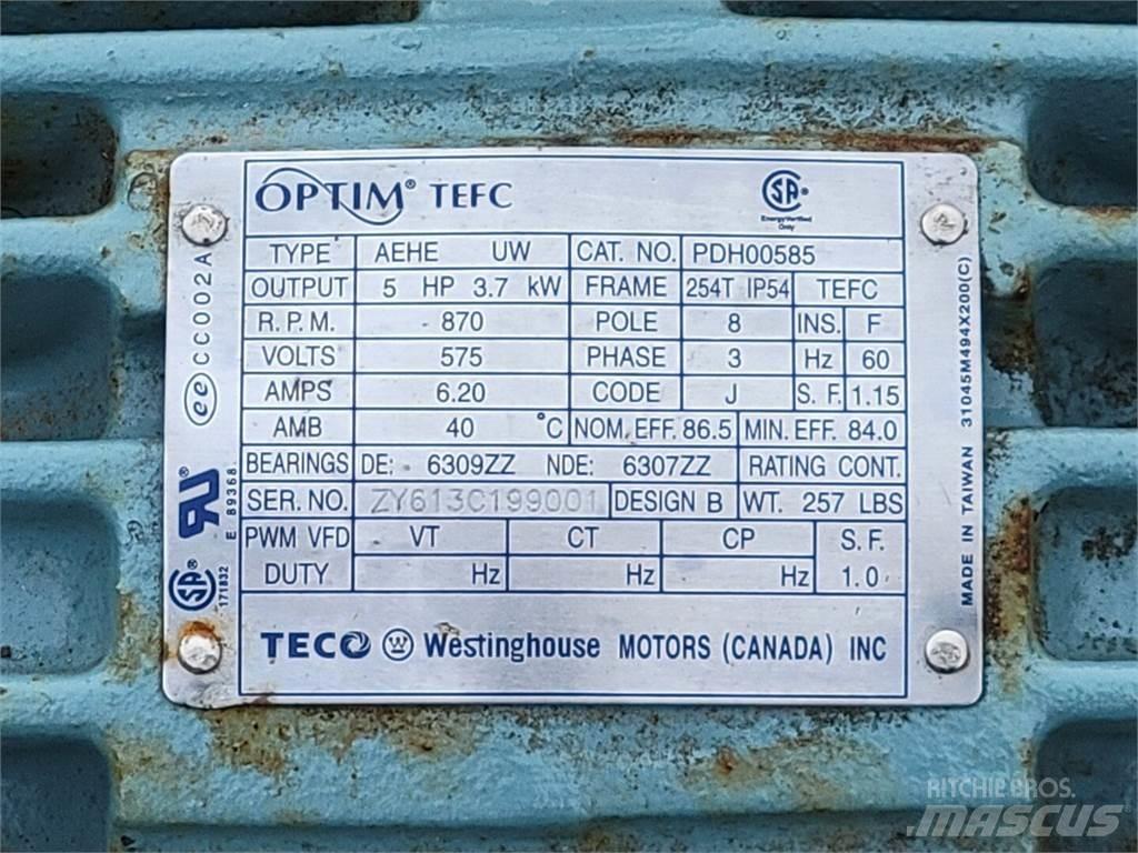  TECO PDH00585 Industrielle motorer