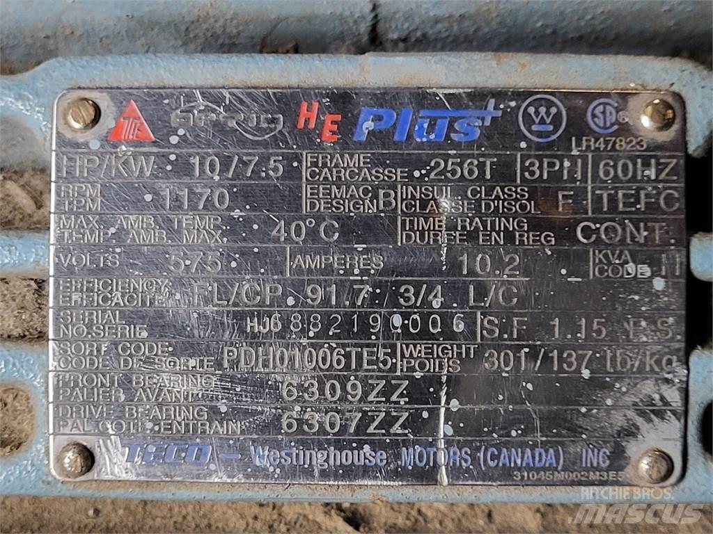  TECO PDH01006TE Industrielle motorer
