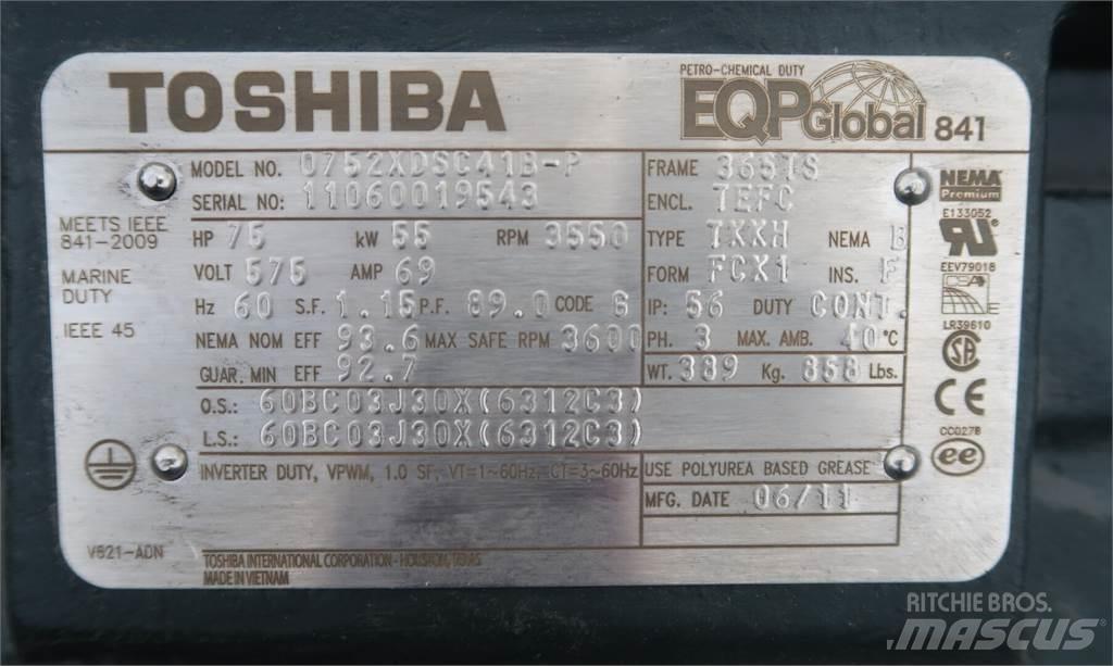  TOSHIBA 0752XDSC41B-P Industrielle motorer