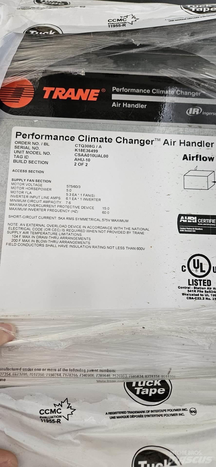 Trane CSAA010UAL00 Varme og tining utstyr