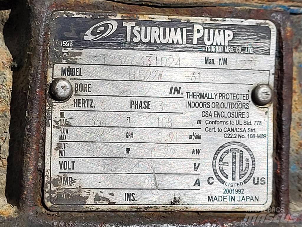 Tsurumi LH322W Vannpumper