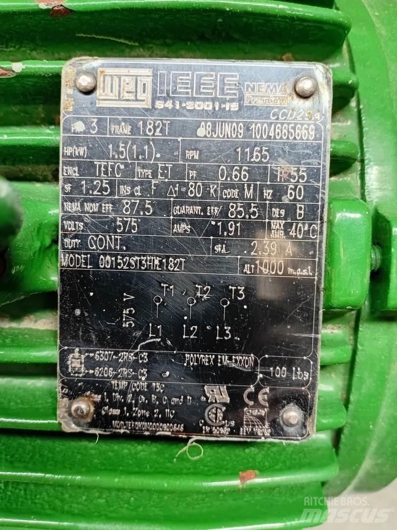  WEG 00152ST3HIE182T Industrielle motorer