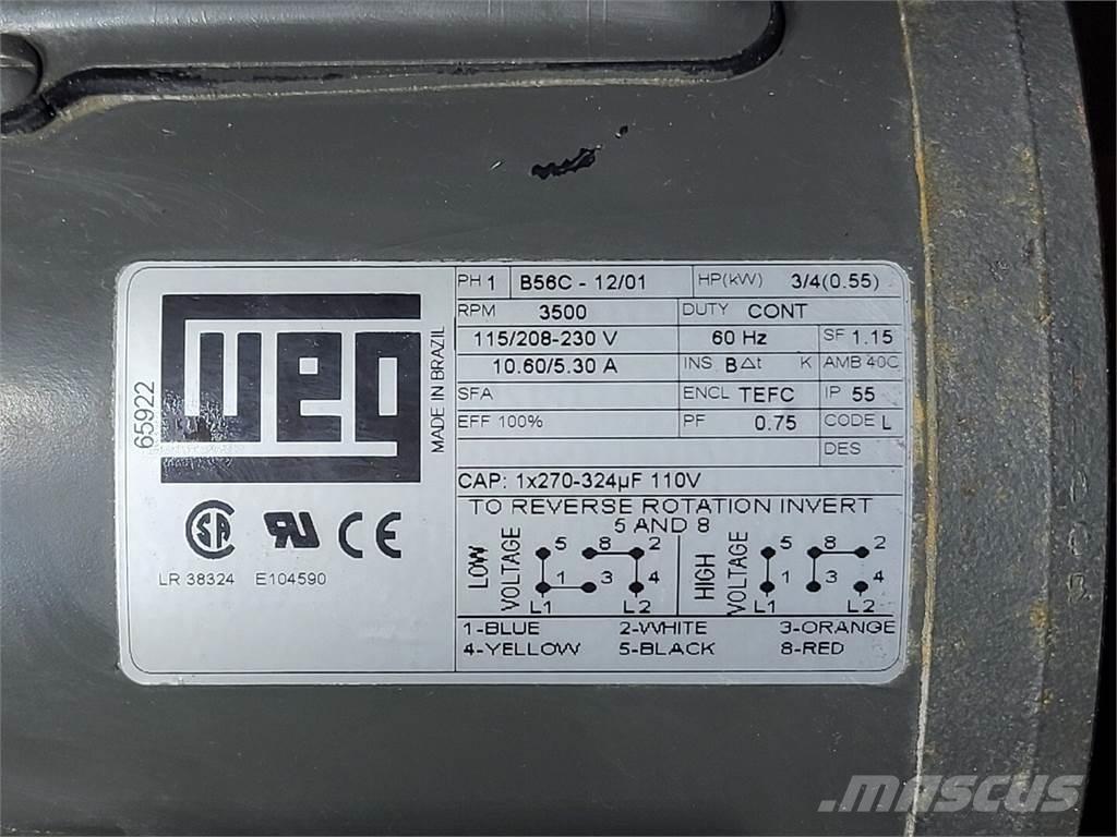  WEG B56C-12/01 Industrielle motorer