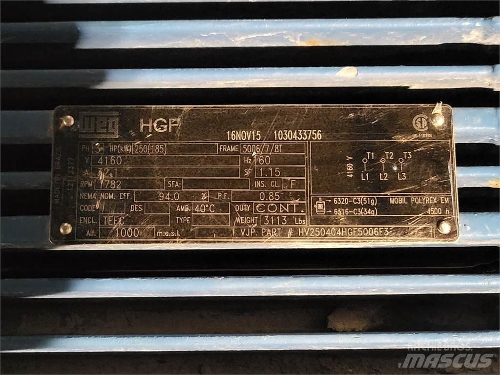  WEG HV250404HGF5006F3 Industrielle motorer