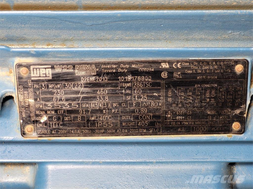  WEG W22 Industrielle motorer
