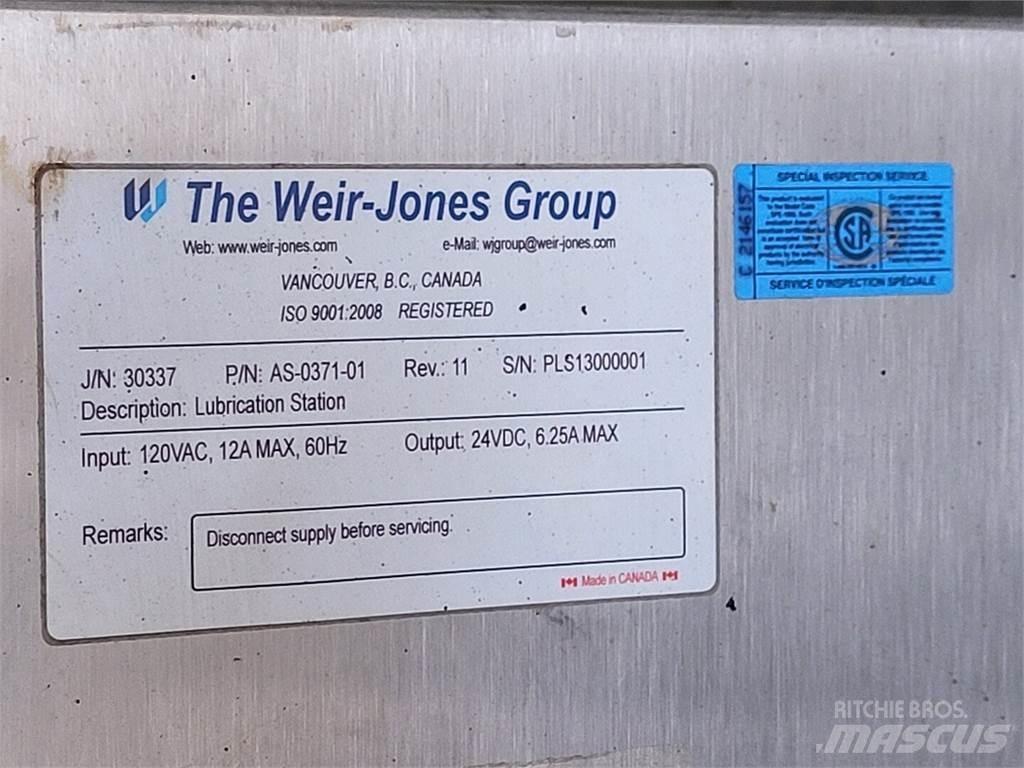  WEIR-JONES AS-0371-01 Anlegg - Annet