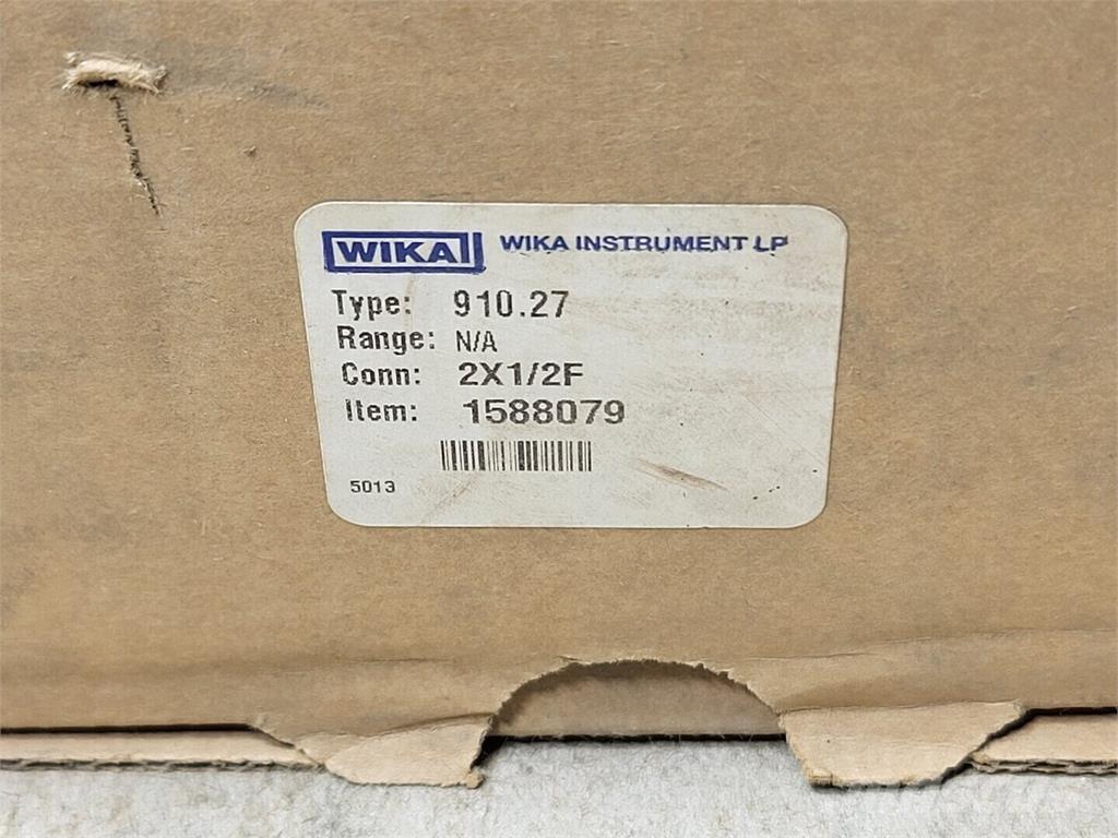  WIKA 910.27 Andre komponenter