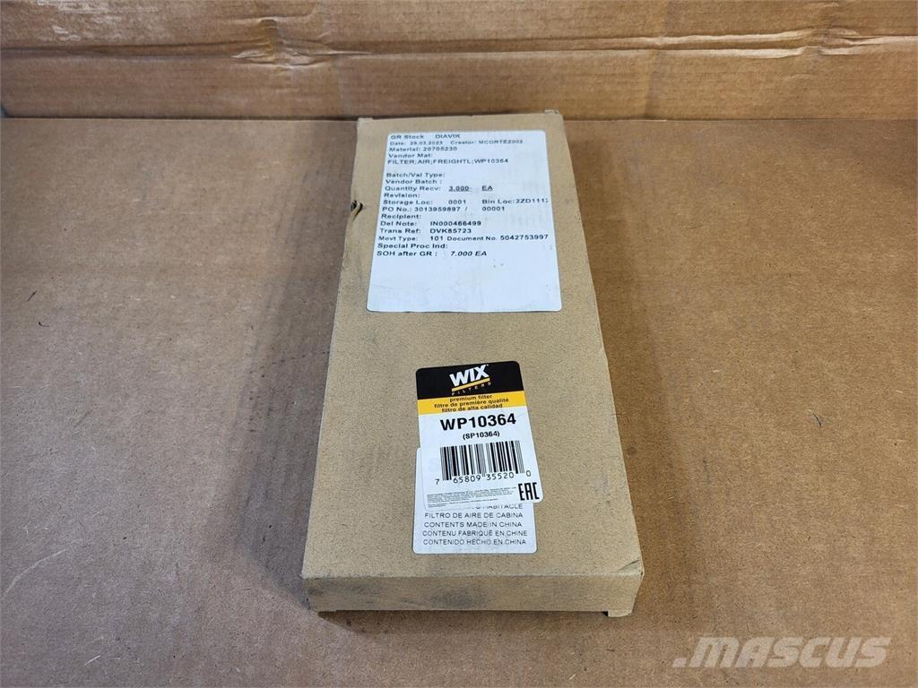  WIX WP10364 Anlegg - Annet