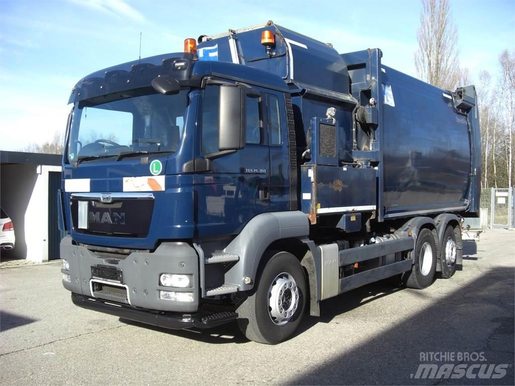 MAN 26360FNLL / RECHTSGEST. Renovasjonsbil