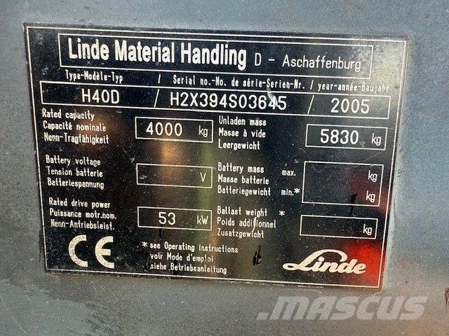 Linde H 40 D Diesel Trucker