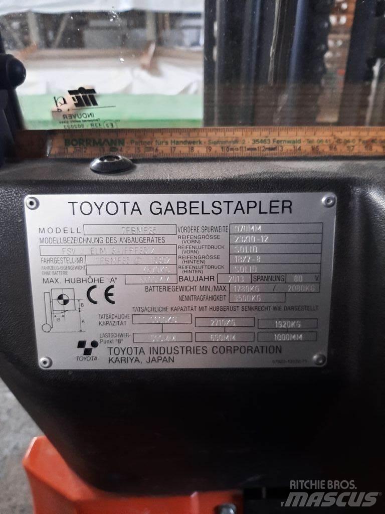 Toyota 7FBMF35 Elektriske trucker