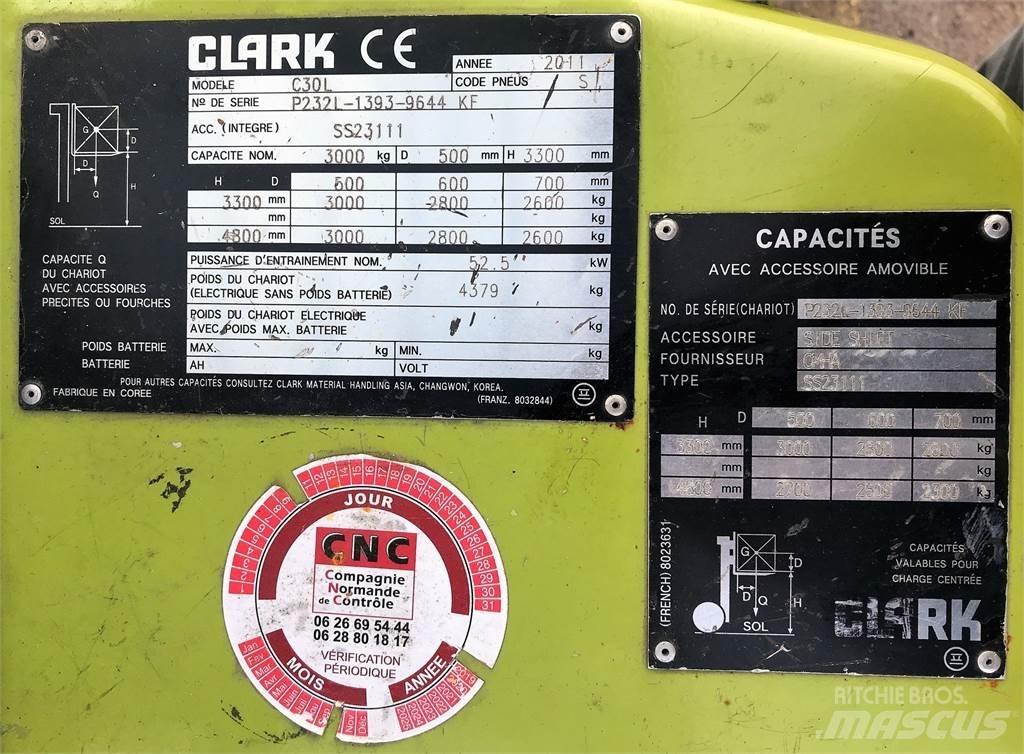 Clark C30L Gaffeltrucker - Annet