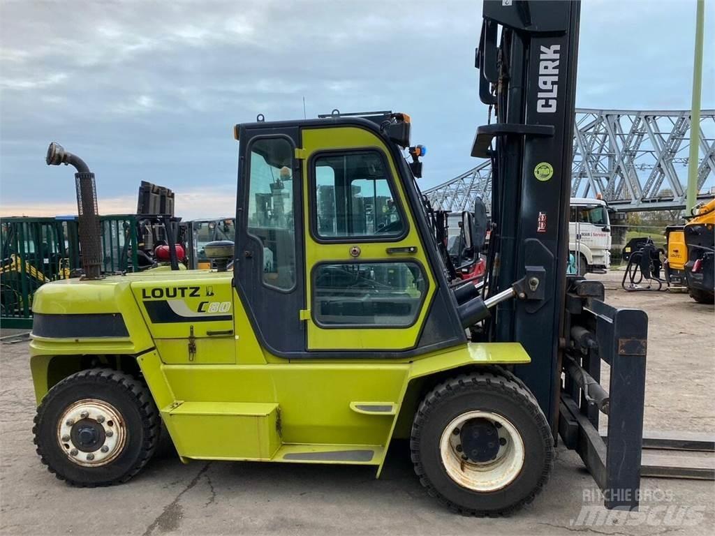 Clark C80D Gaffeltrucker - Annet