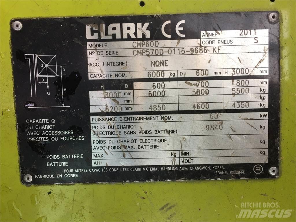 Clark CMP60D Gaffeltrucker - Annet